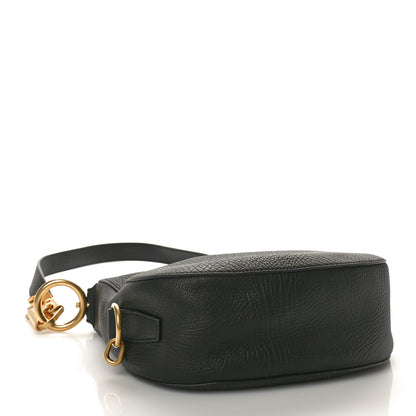 Burberry Grainy Calfskin Small Knight Bag Black 4 of 14