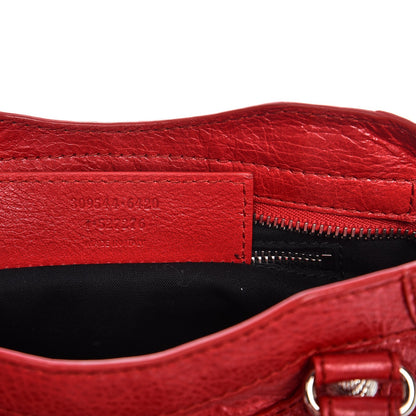 Balenciaga Agneau Giant 12 Silver Hardware Mini City Rouge Cardinal 8 of 8