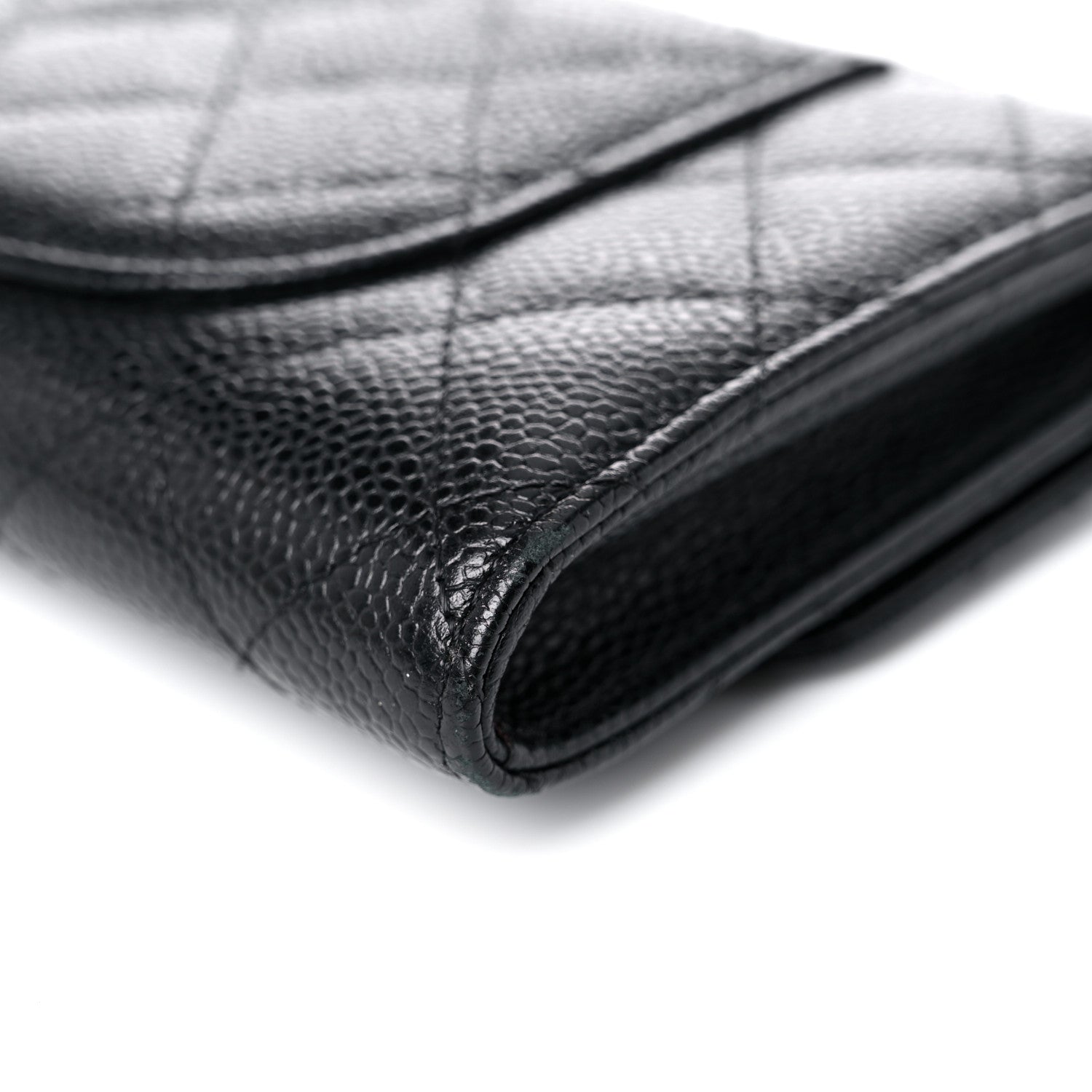 Chanel Caviar Quilted Travel Wallet Black 14 of 16