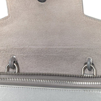 Celine Laminated Calfskin Nano Belt Bag Silver 12 of 12