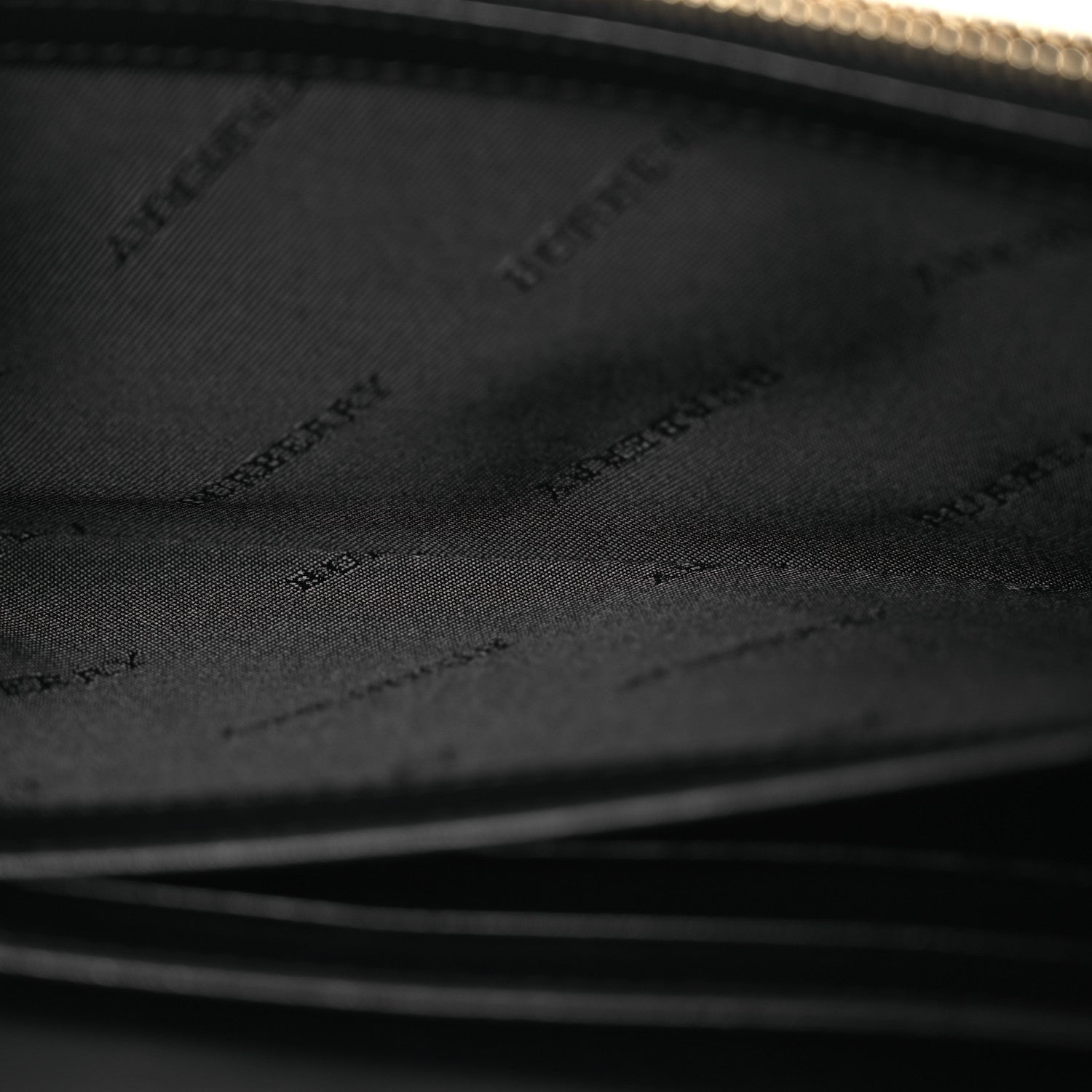 Burberry Calfskin Horseferry Check Porter Continental Wallet Black 7 of 13