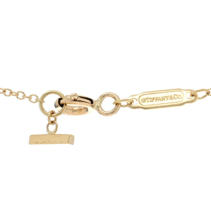 Tiffany 18K Yellow Gold Small T Smile Pendant Necklace 3 of 3
