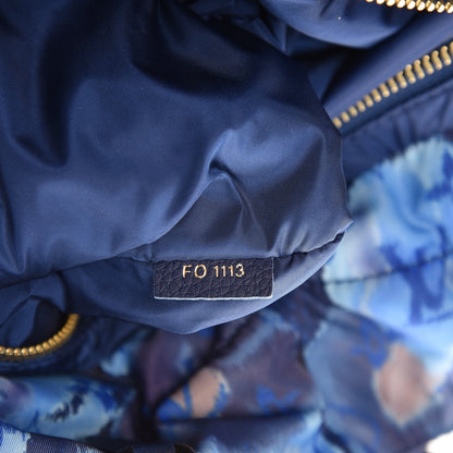 Louis Vuitton Nylon Monogram Ikat Noefull MM Grand Blue 8 of 8