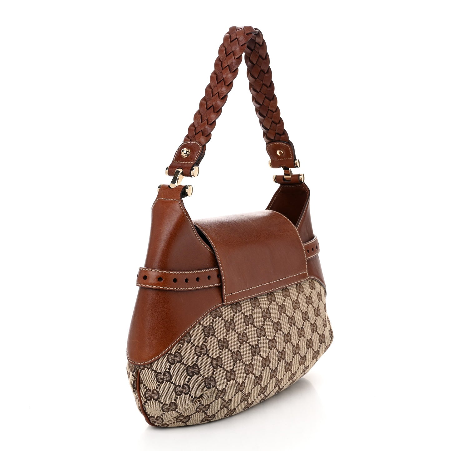 Monogram Pelham Shoulder Bag Brown