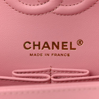 Chanel Caviar Quilted Small Double Flap Pink 6 of 9