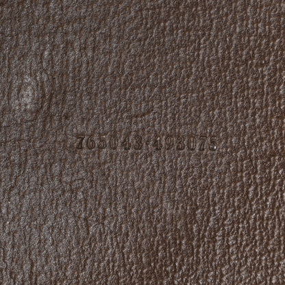 Gucci GG Supreme Monogram Textured Calfskin Small Ophidia Shoulder Tote Bag Beige Ebony New Acero 7 of 10