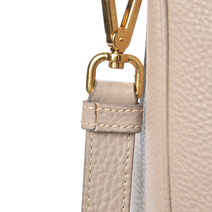 Prada Vitello Daino Bauletto Tote Pomice 14 of 17