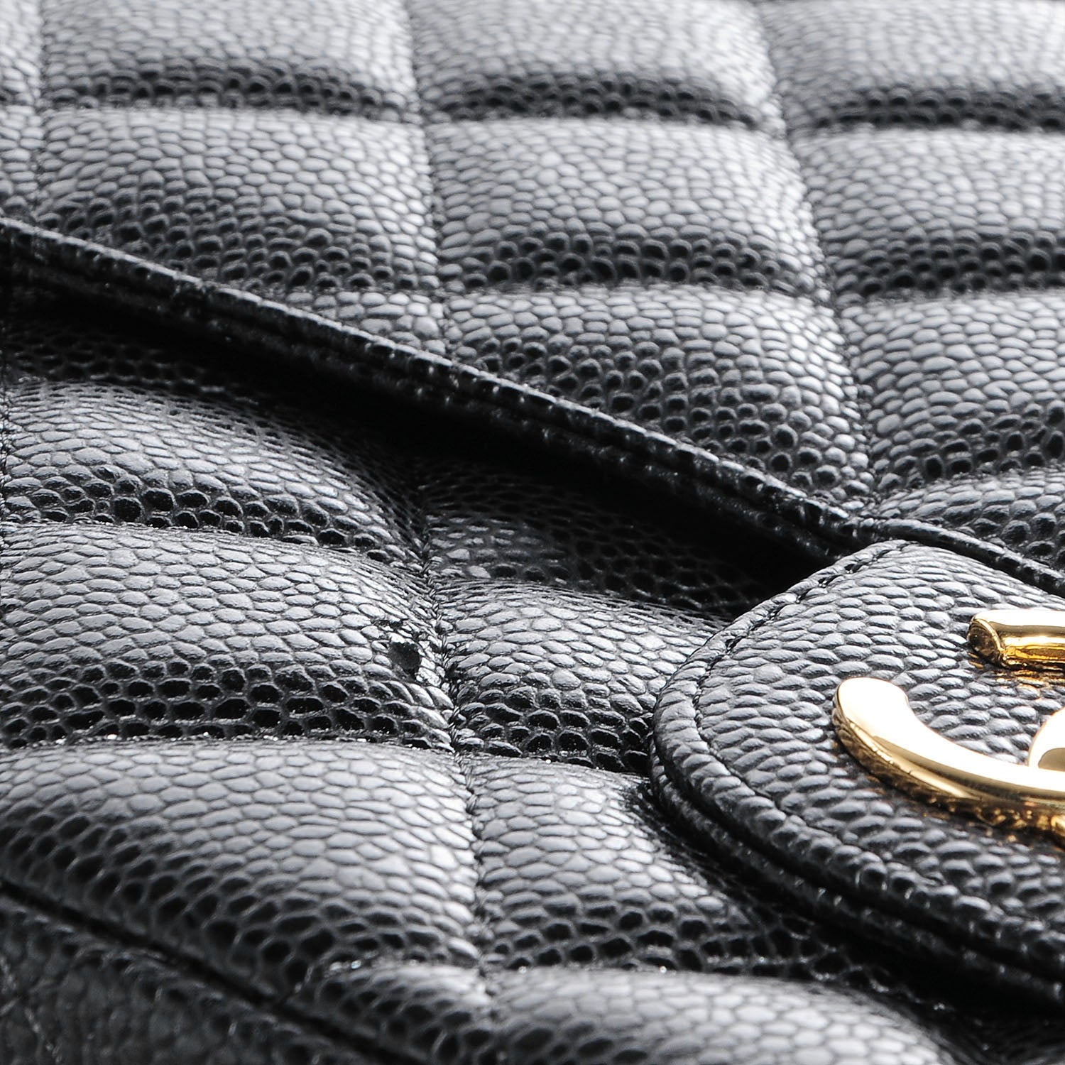 Chanel Caviar Quilted Maxi Double Flap Black 9 of 9