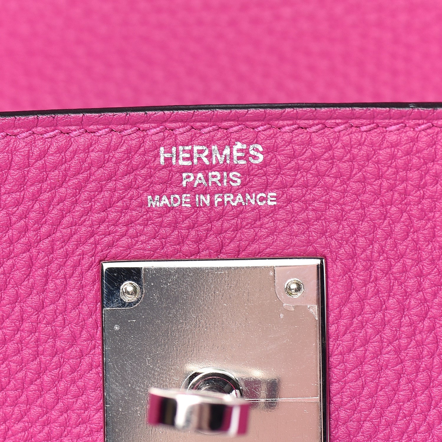 Hermes Togo Kelly Retourne 28 Rose Pourpre 8 of 42