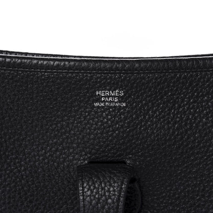 Hermes Taurillon Clemence Evelyne III GM Black 8 of 9