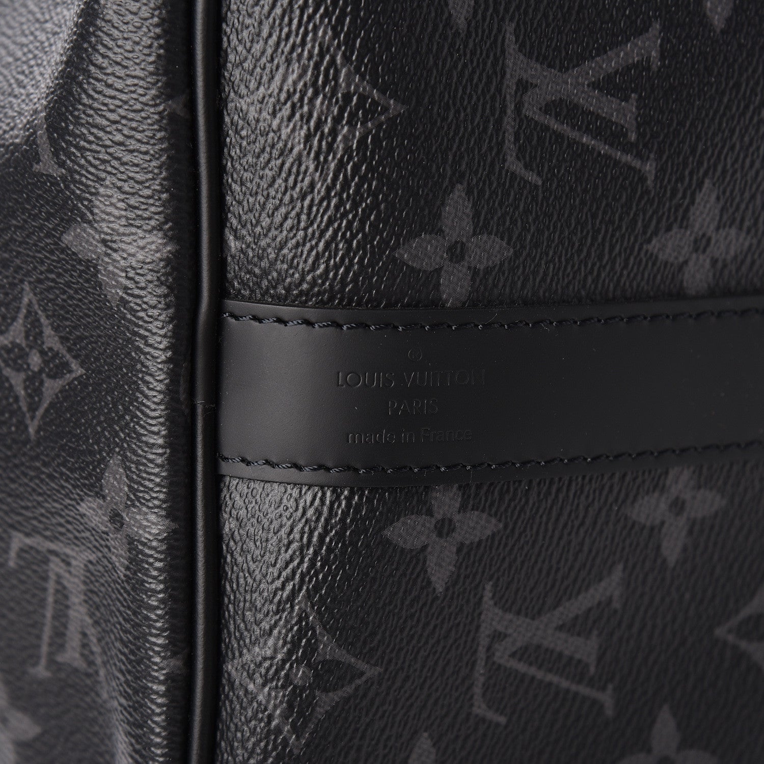 Louis Vuitton Monogram Eclipse Keepall Bandouliere 45 6 of 9