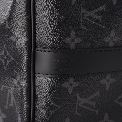 Louis Vuitton Monogram Eclipse Keepall Bandouliere 45 6 of 9
