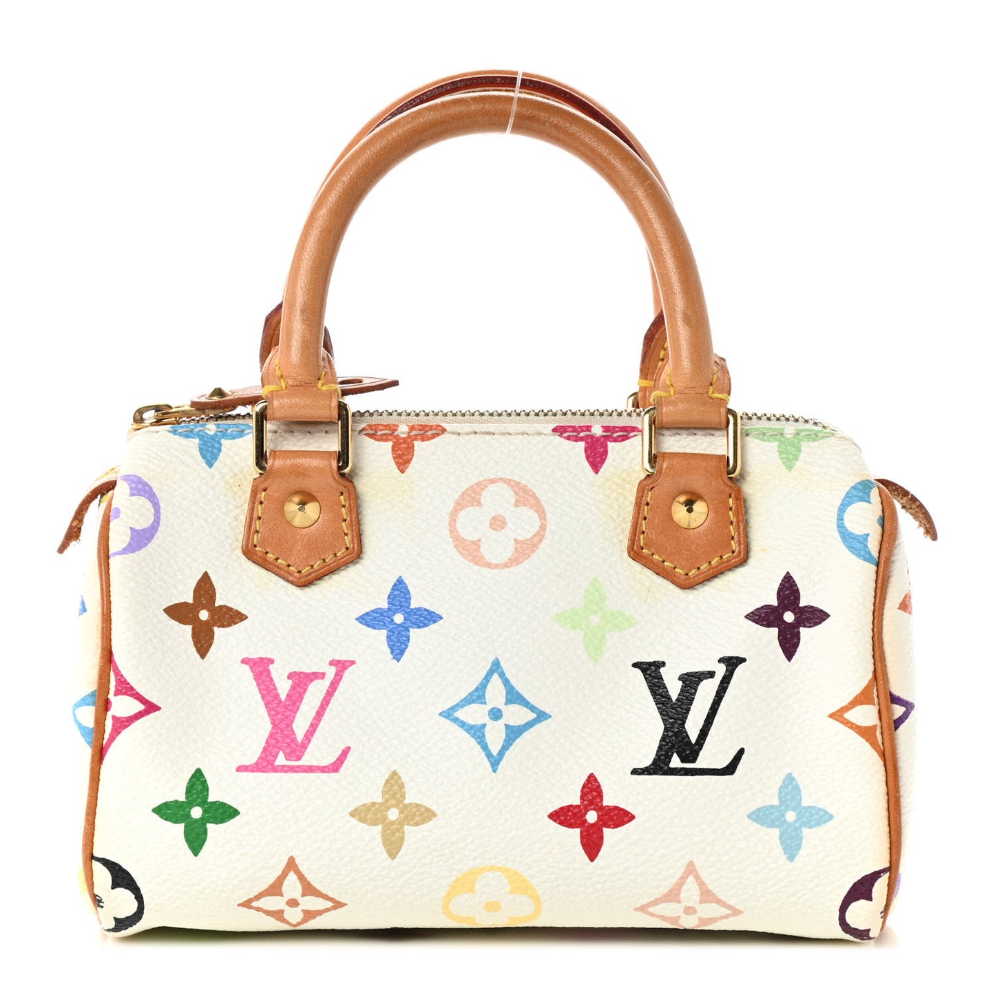 Monogram Multicolor Mini Sac HL Speedy White