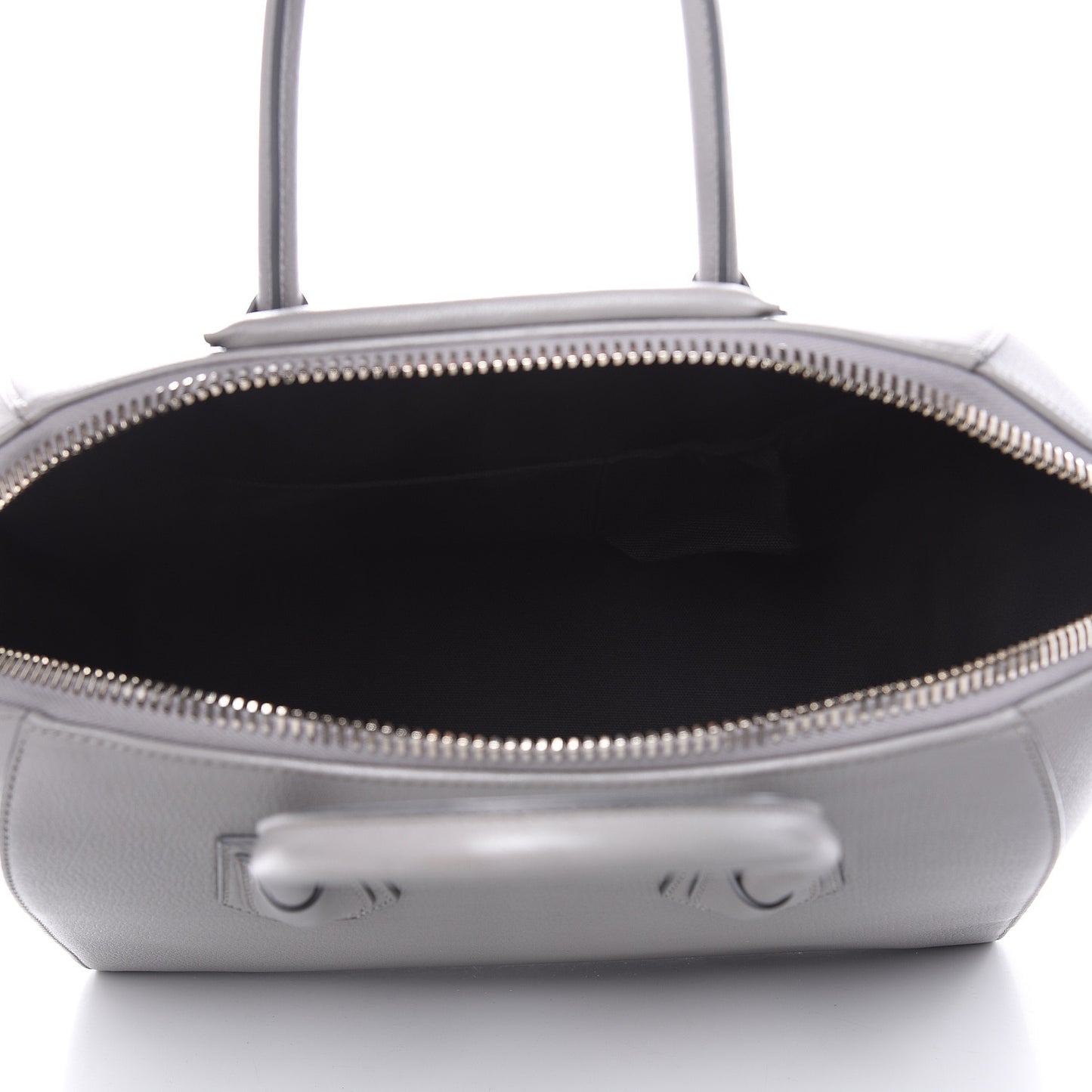Sugar Goatskin Medium Antigona Pearl Grey