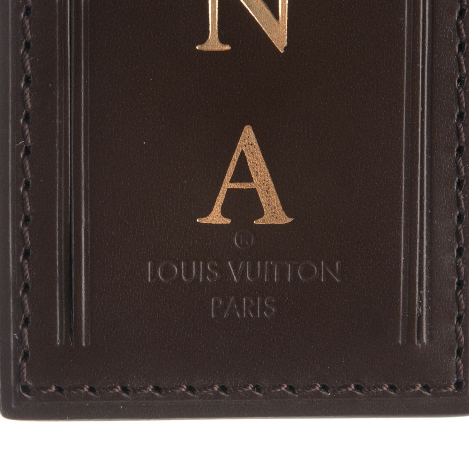 Louis Vuitton Calfskin Luggage Tag Ebene 4 of 4