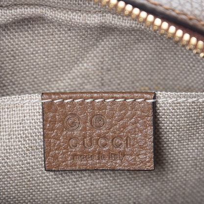 Gucci Monogram Mini Bree Messenger Bag Beige Tabacco 6 of 7
