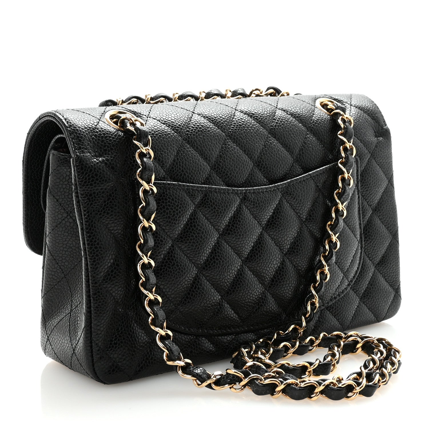 Chanel Caviar Quilted Small Double Flap Black 3 of 11