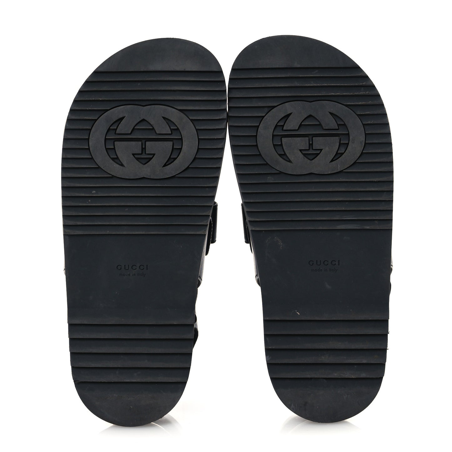 Calfskin Mini Double G Womens Isla Dad Sandals 37 Black