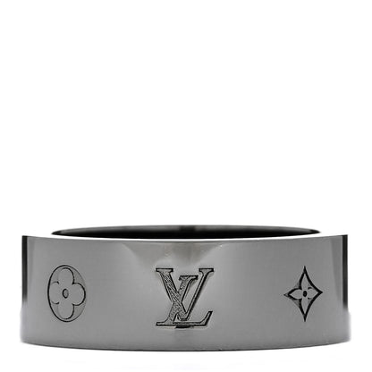 Louis Vuitton Metal LV Instinct Ring L 63/10.25 Silver 1 of 5
