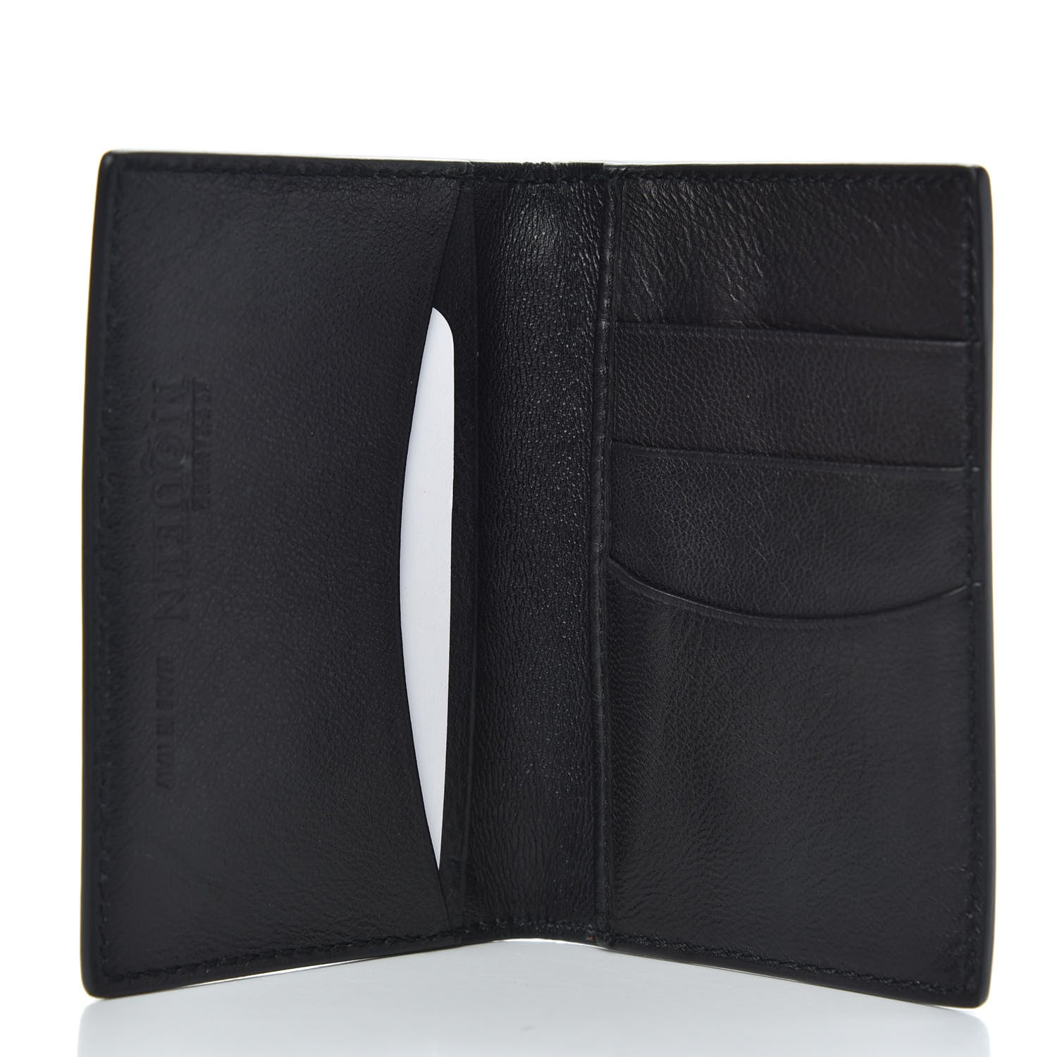 Alexander McQueen Calfskin Studded Skull Card Holder Black 5 of 7