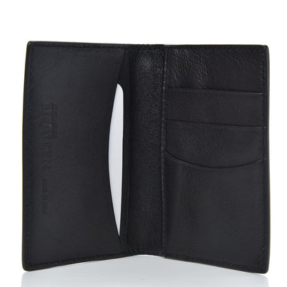 Alexander McQueen Calfskin Studded Skull Card Holder Black 5 of 7