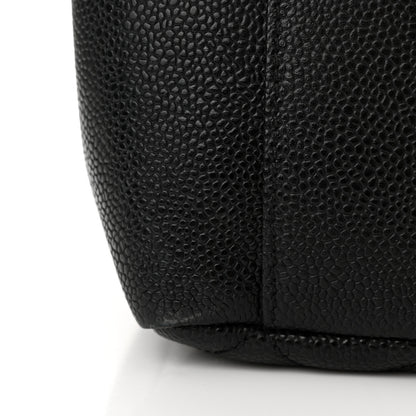 Chanel Caviar Quilted Grand Shopping Tote GST Black 12 of 13