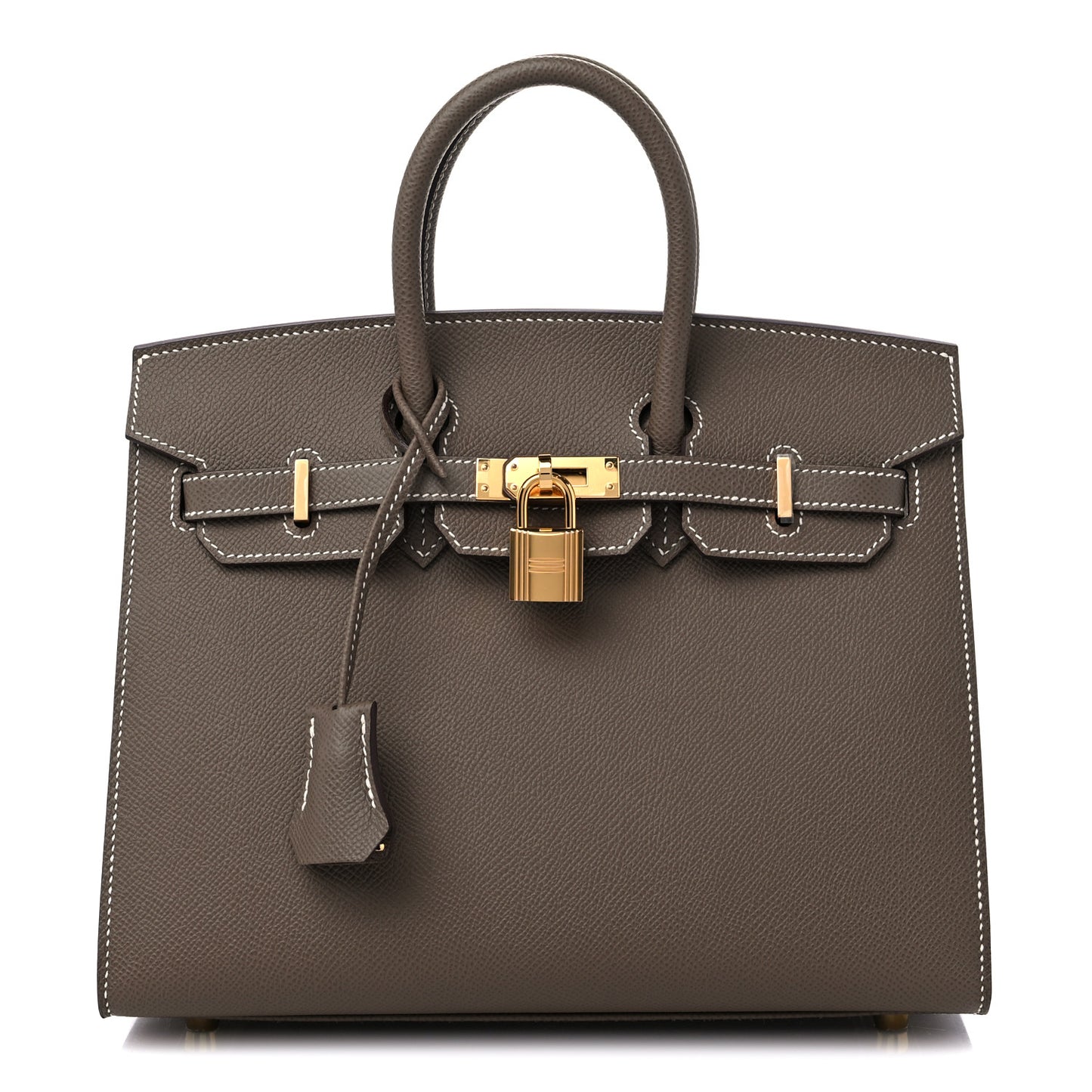 Epsom Birkin Sellier 25 Etoupe