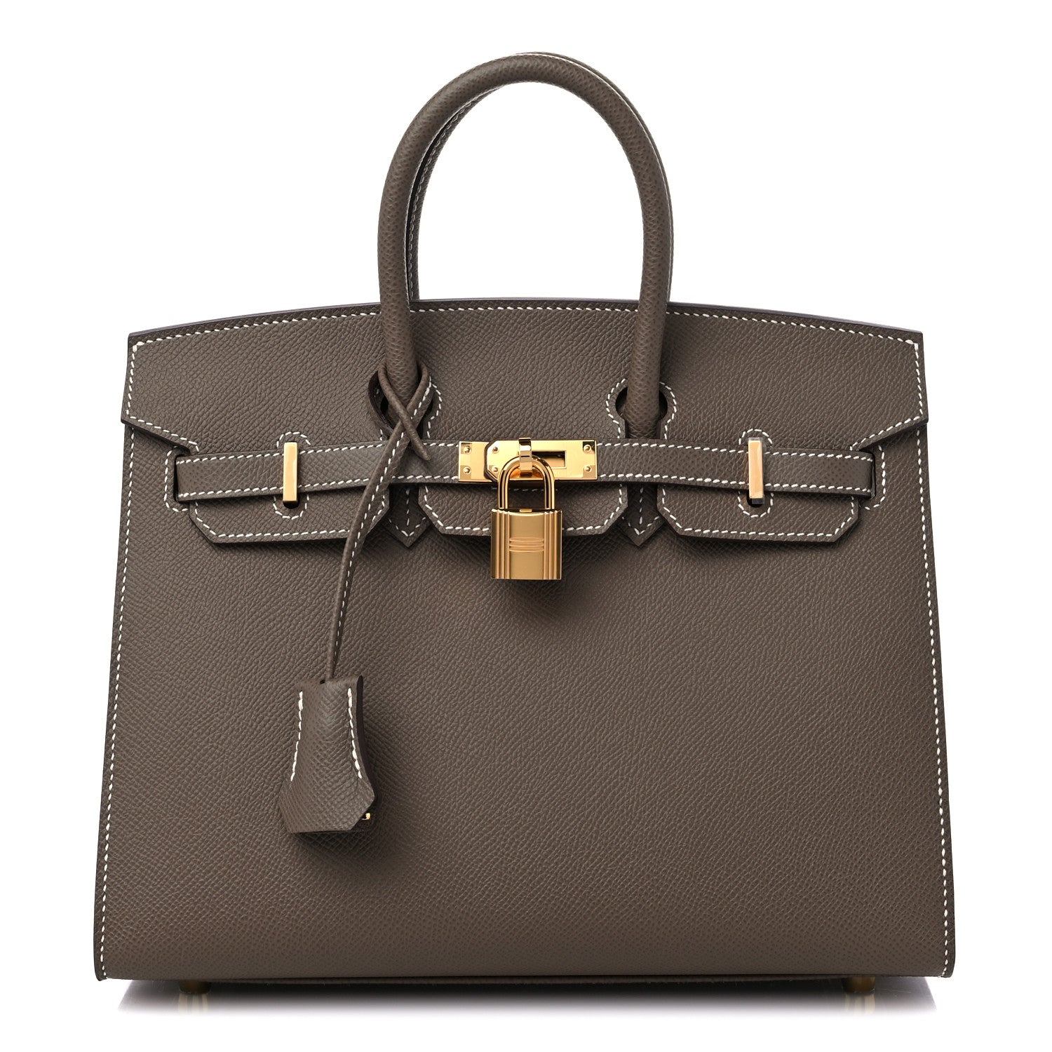 Hermes Epsom Birkin Sellier 25 Etoupe 1 of 10