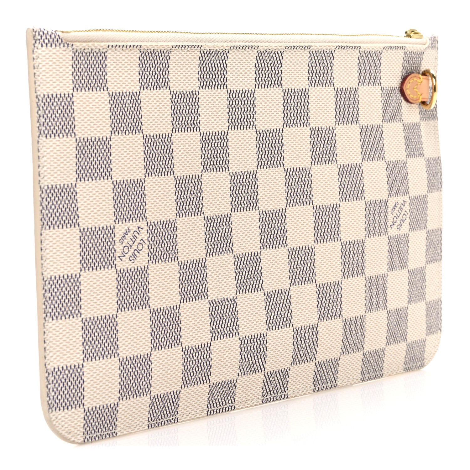 Louis Vuitton Damier Azur Neverfull MM GM Pochette 3 of 8