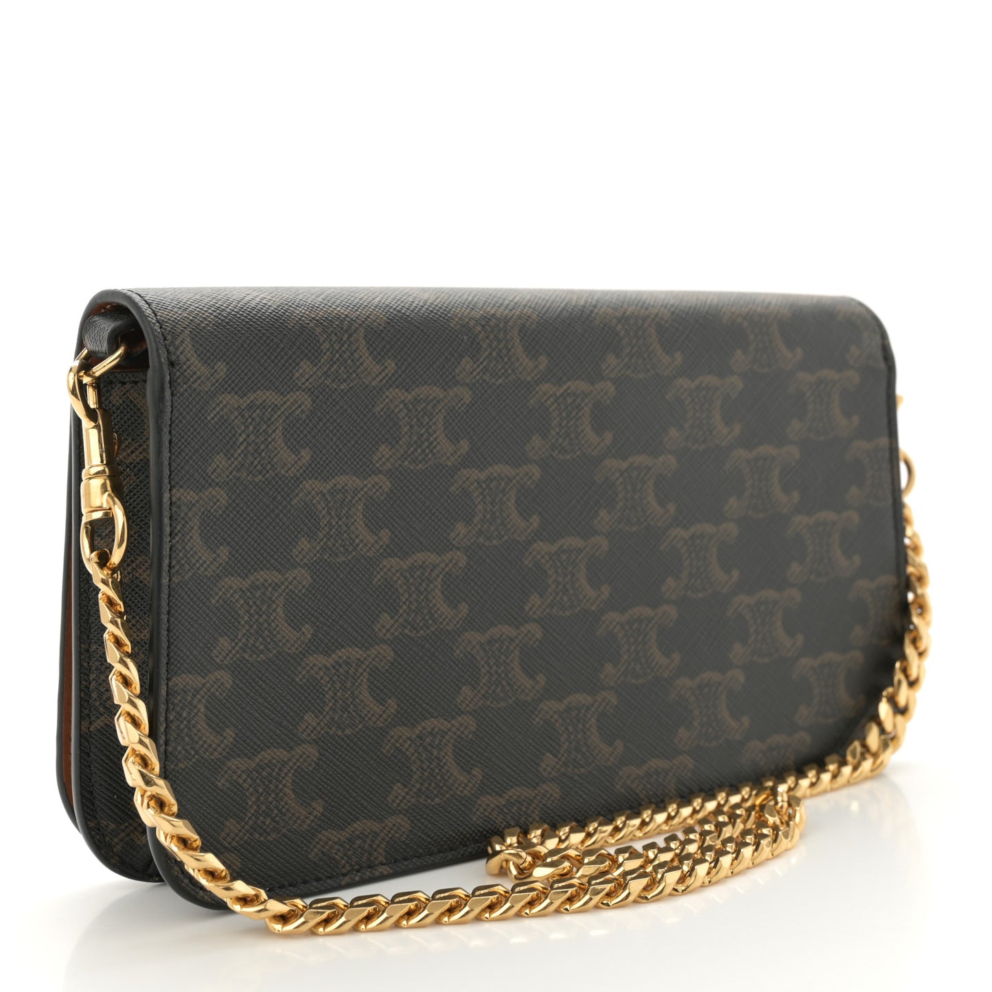 Triomphe Canvas Multipochette Tan