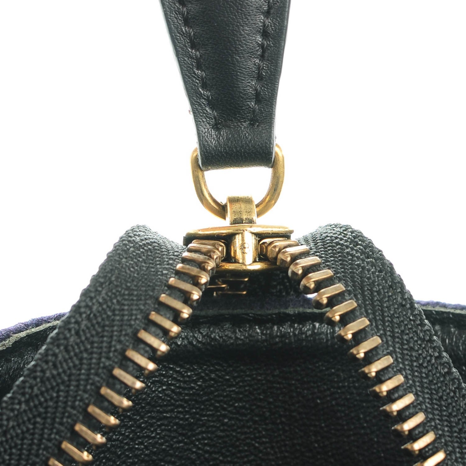 Celine Smooth Calfskin Felt Mini Tri-Color Luggage Khaki 8 of 8