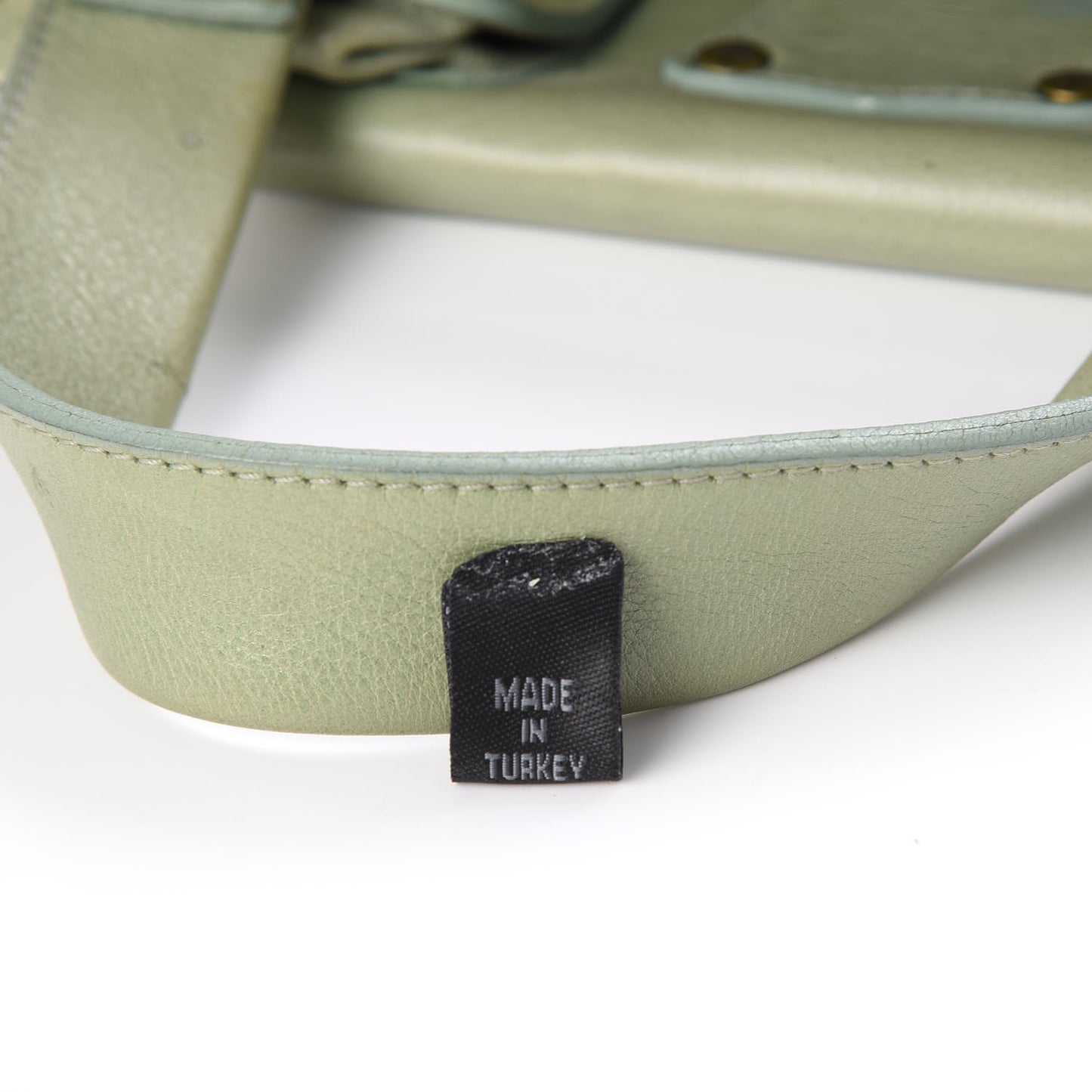 Calfskin Roxanne Satchel Green