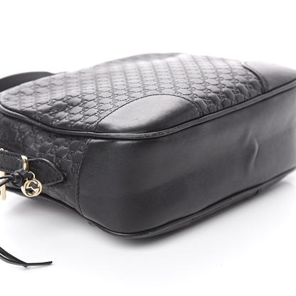 Gucci Microguccissima Mini Bree Messenger Bag Black 7 of 8