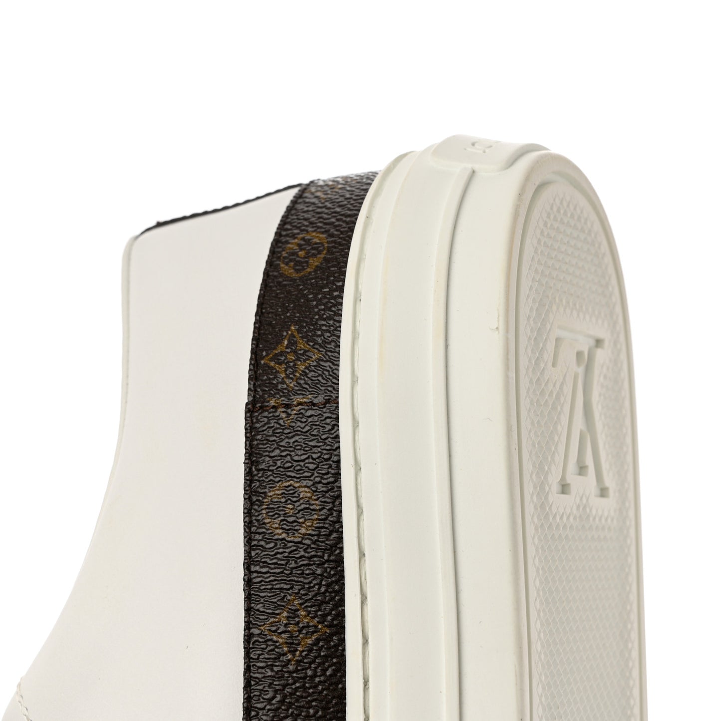 Monogram Womens Stellar Sneakers 40 White