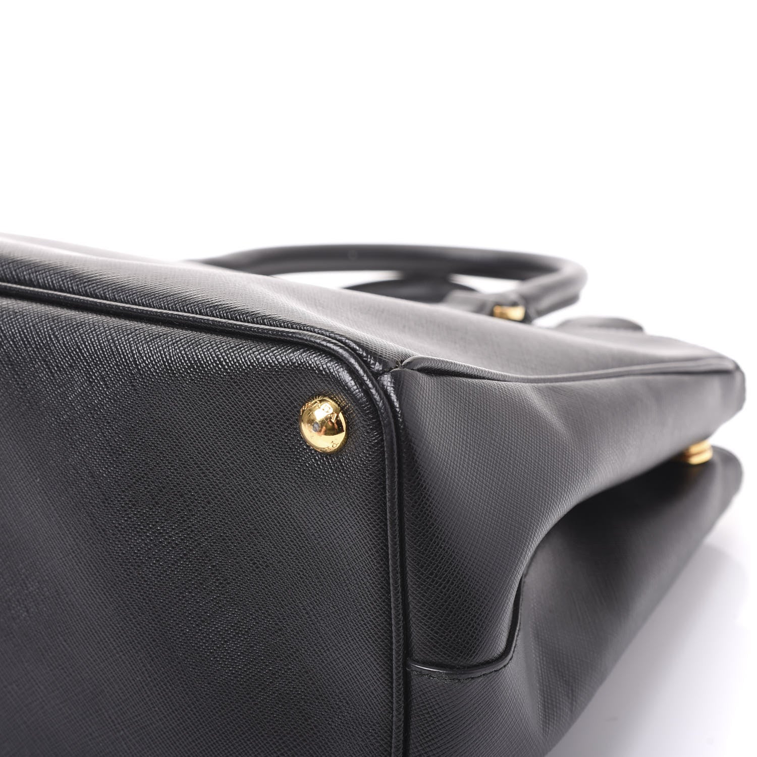 Prada Saffiano Medium Galleria Double Zip Tote Black 9 of 11