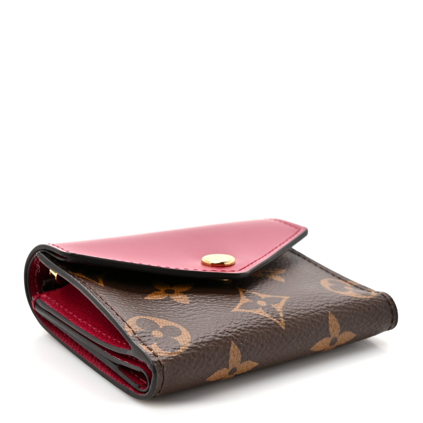 Monogram Zoe Wallet Fuchsia