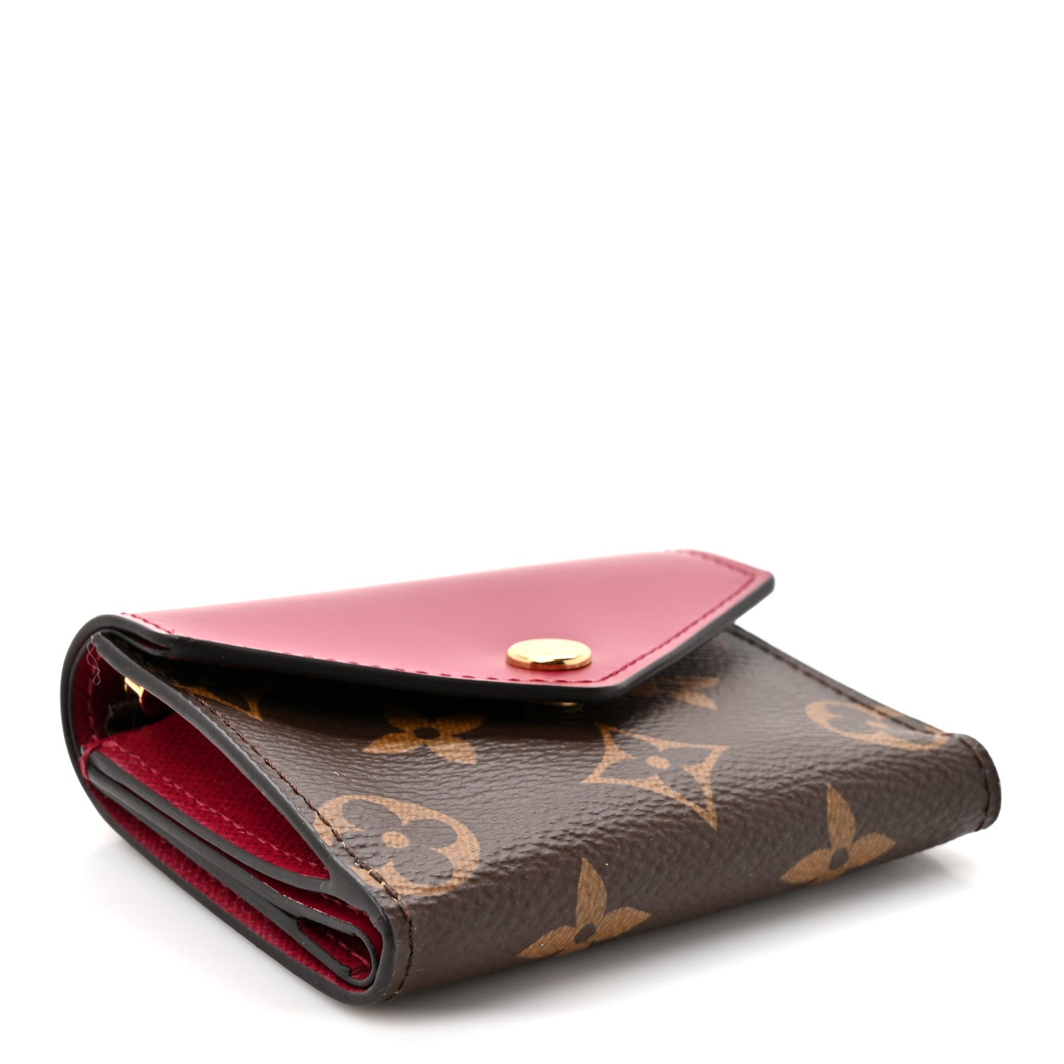 Louis Vuitton Monogram Zoe Wallet Fuchsia 4 of 7