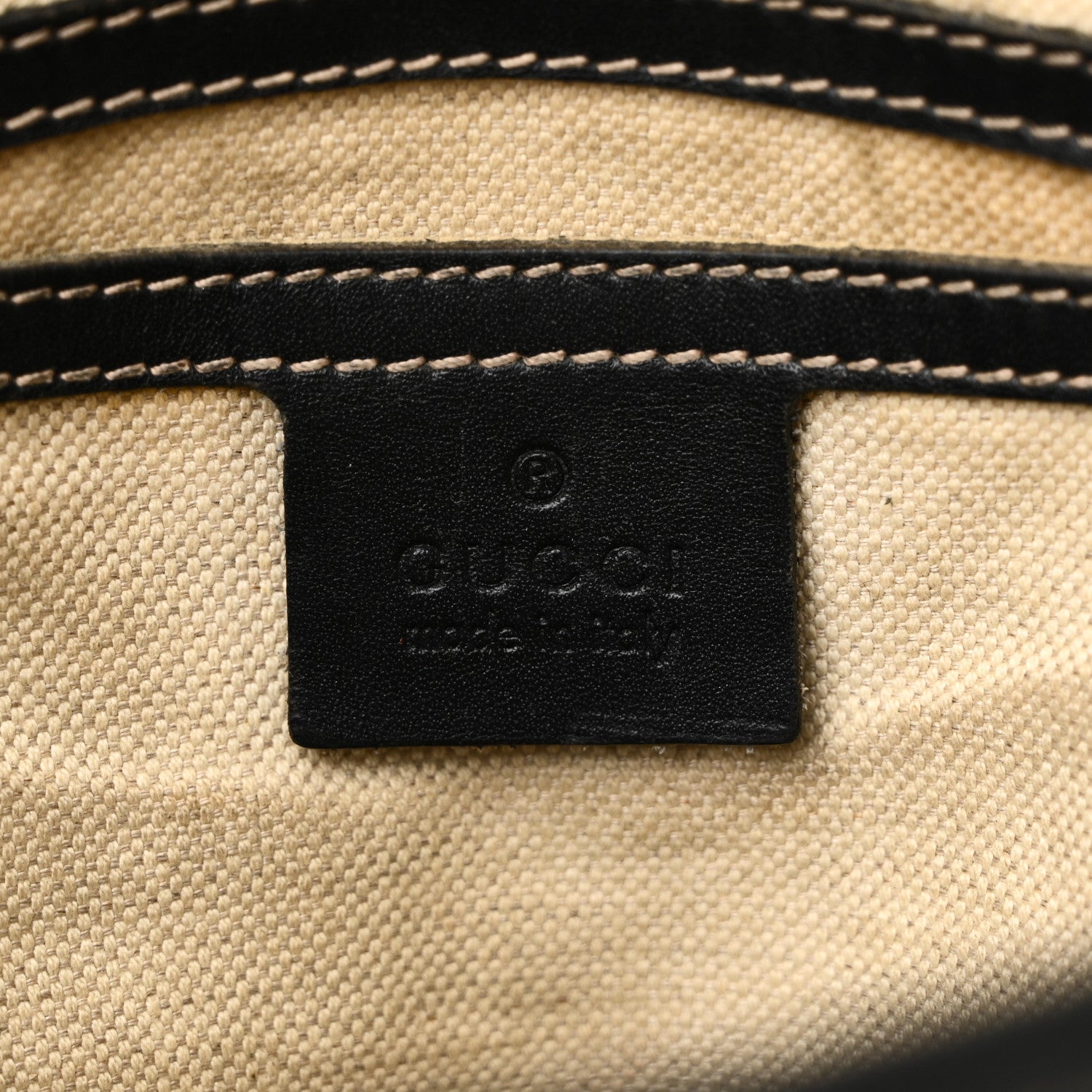 Gucci GG Plus Monogram Sellieria Calfskin Small Flap Messenger Bag Beige Blue 6 of 13