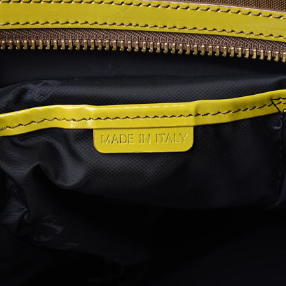 Burberry Nylon Patent Tote Green 7 of 17