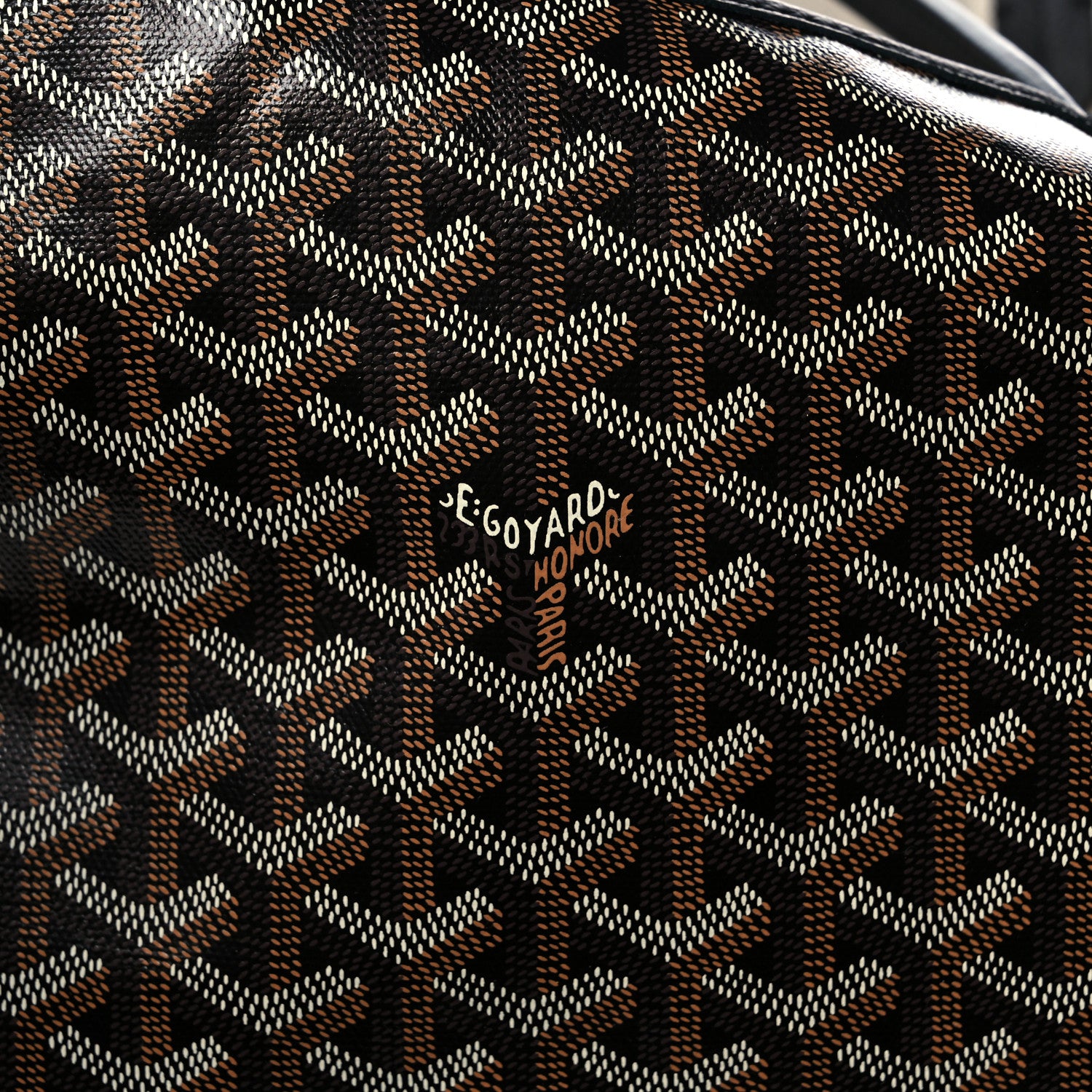 Goyard Goyardine Saint Louis GM Black 8 of 10