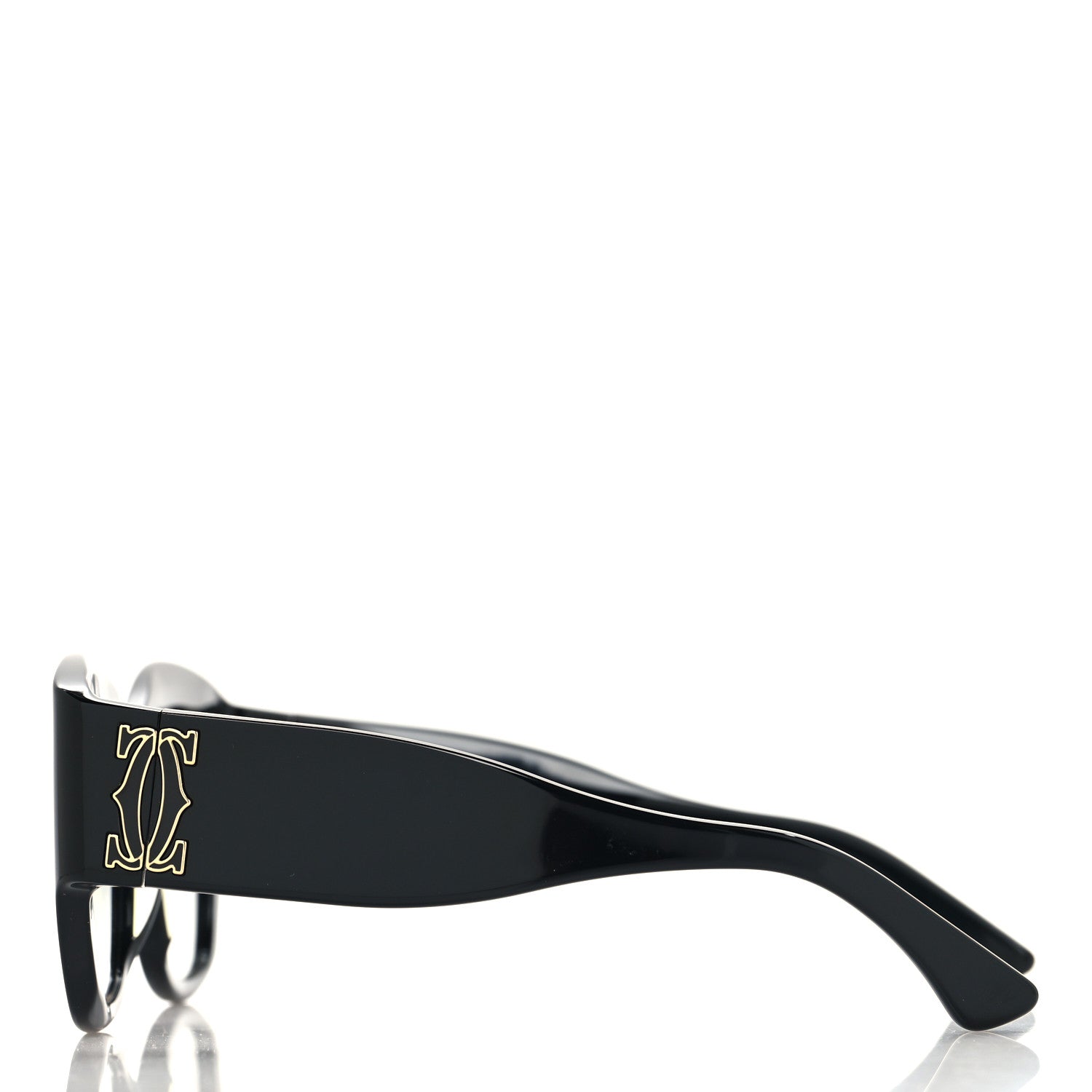 Cartier Acetate CT0304 Sunglasses Black 3 of 8