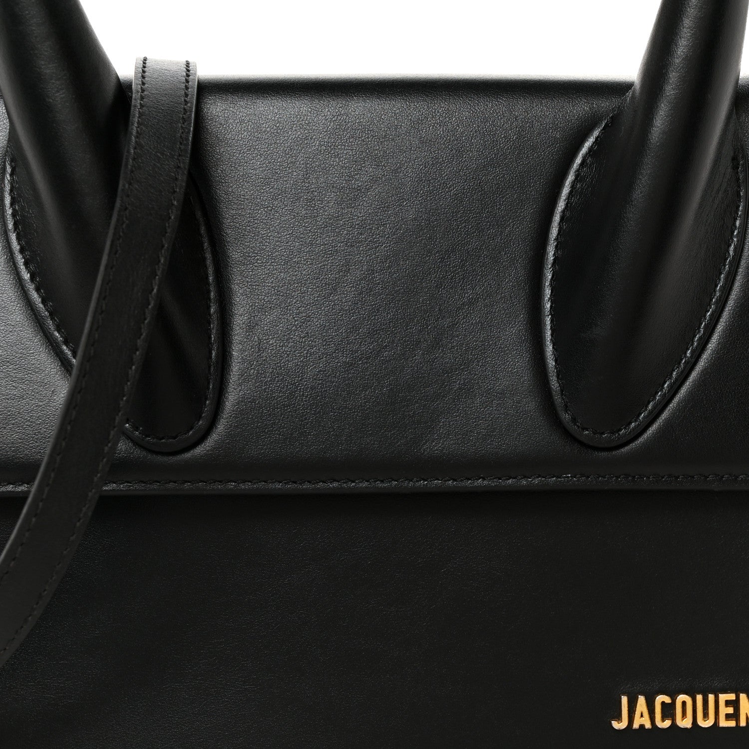 Jacquemus Smooth Calfskin Le Grand Chiquito Black 7 of 10