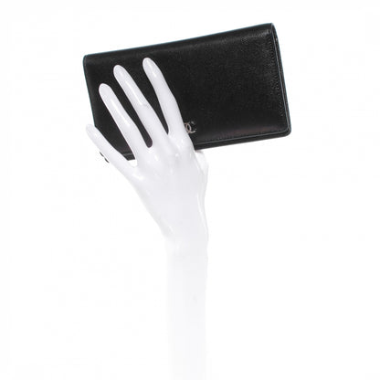 Chanel Caviar Yen CC Wallet Black 2 of 9