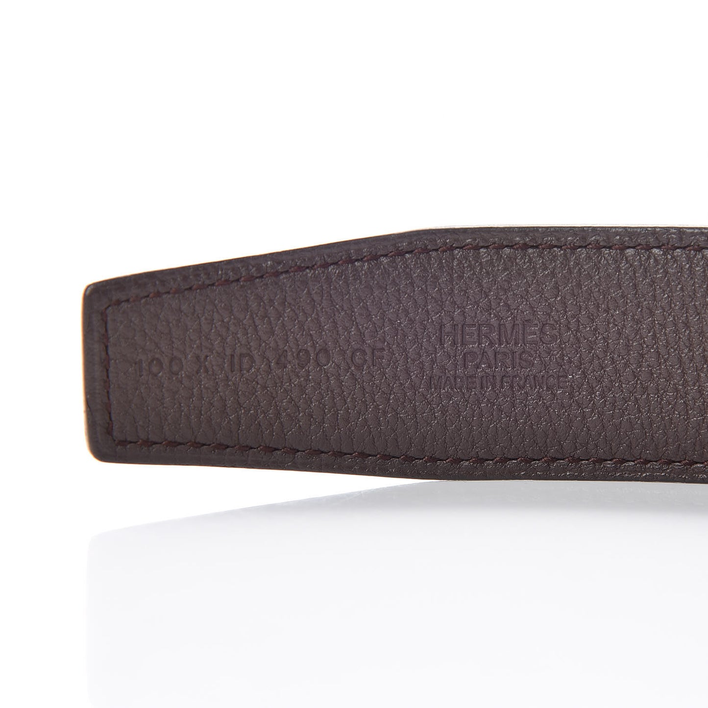 Box Togo 32mm Belt Strap 100 Black Chocolate