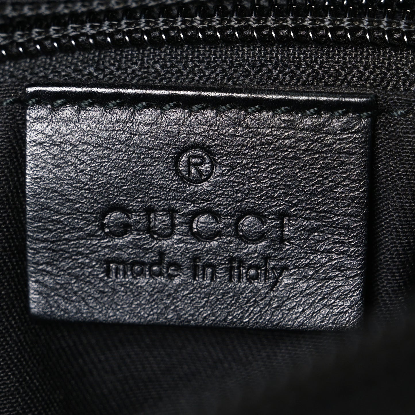 Monogram Calfskin Perforated Medium Flat Messenger Bag Black