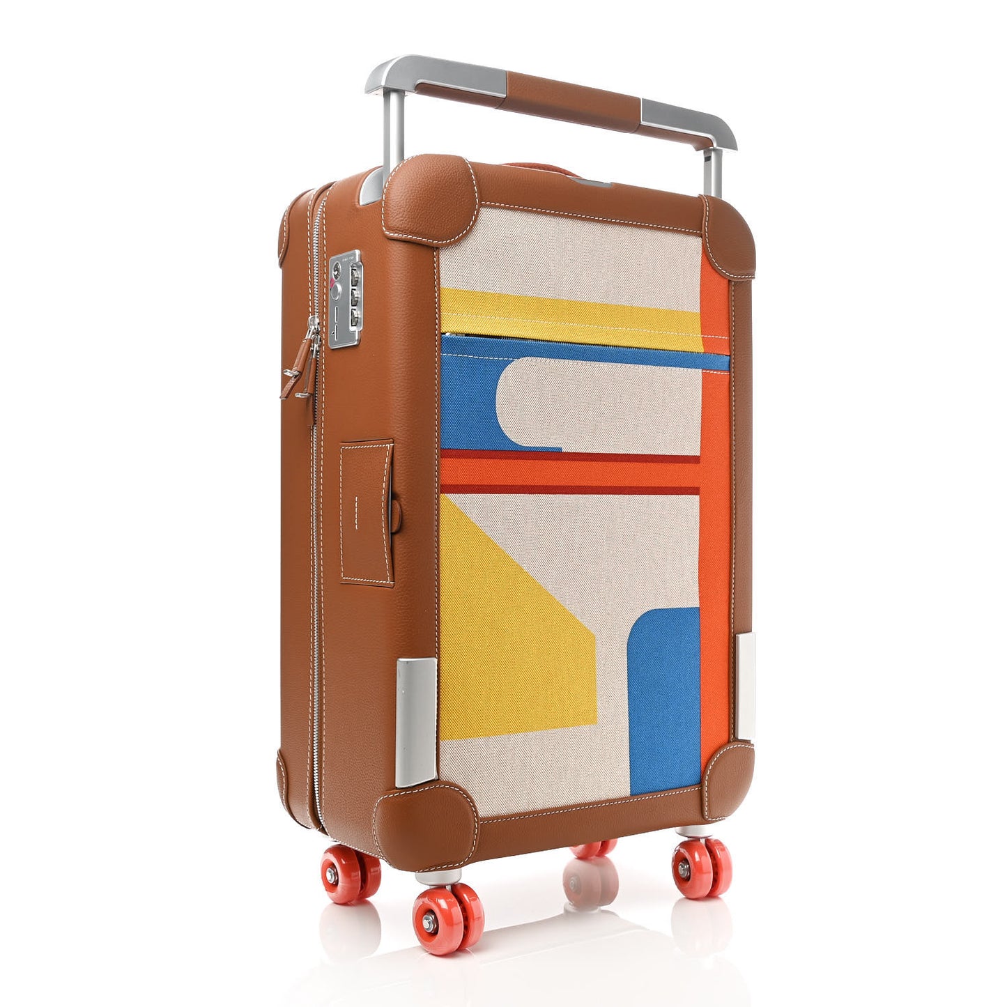 Canvas Taurillon Regate RMS Rolling Trolley Luggage Multicolor
