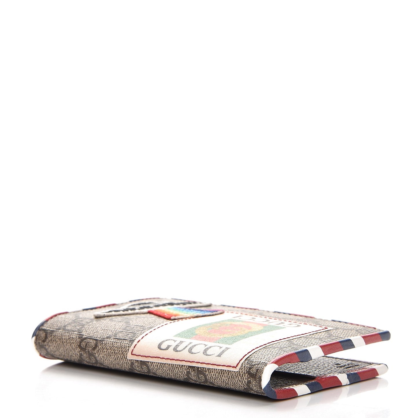 GG Supreme Monogram Courrier Passport Case