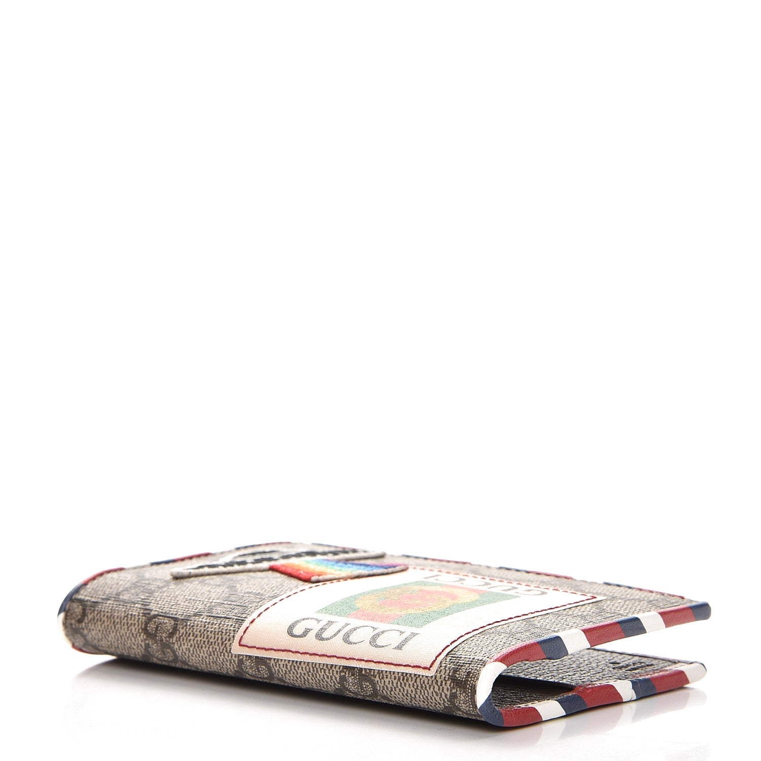 Gucci GG Supreme Monogram Courrier Passport Case 4 of 7