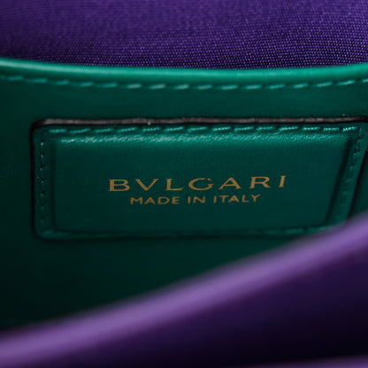 Bulgari Calfskin Serpenti Forever Top Handle Emerald Green 7 of 10