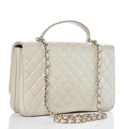 Chanel Lambskin Quilted Medium Citizen Chic Flap Ivory 3 of 10